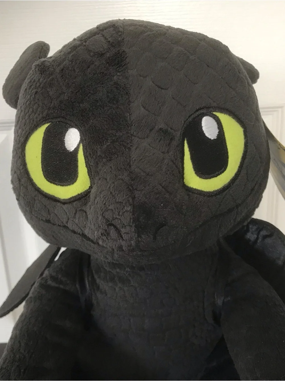 Build-A-Bear Toothless Plush Black Dragon With Wings
